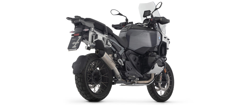BMW R1300 GS Adventure Race Evo Carbon End Cap Aluminium