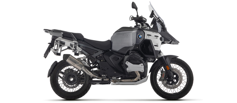 BMW R1300 GS Adventure Race Evo Carbon End Cap Aluminium